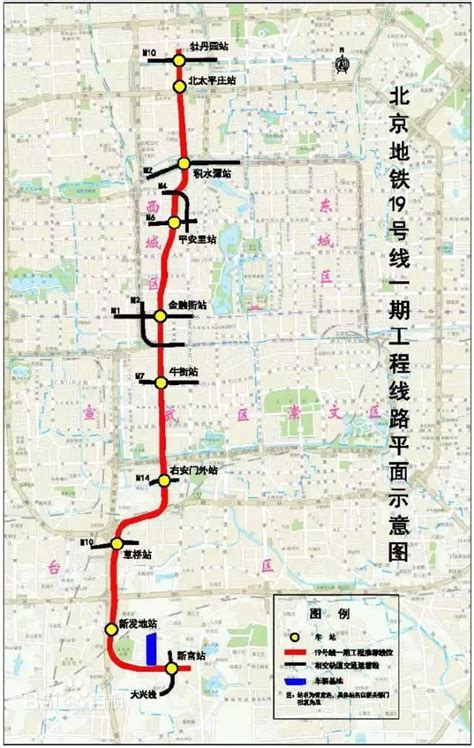 2022北京地铁规划图