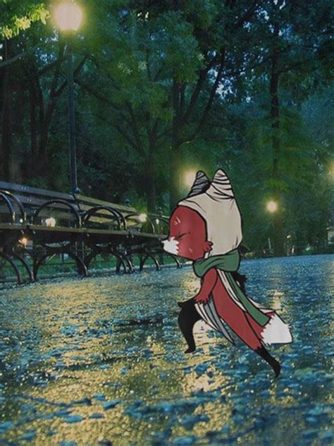 下雨的感觉真好的说说