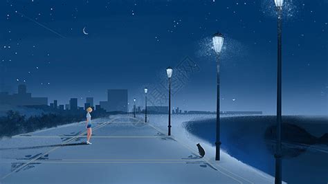 夜晚的城市心情句子