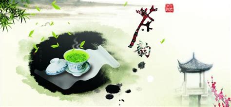 下雨品茶唯美句子