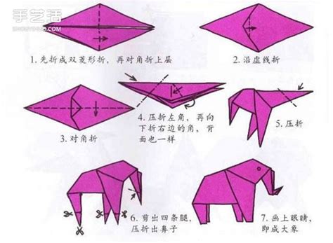 儿童手工折纸教程简单图片大全