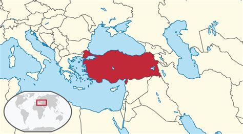 土耳其的地理位置?