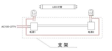 LED投光灯怎么接线?