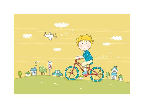 孩子骑自行车唯美句子（合集48条）
