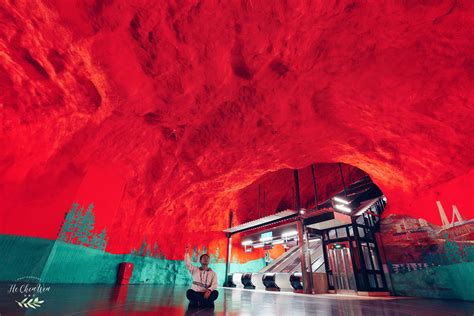 世界最美地铁，被誉为最炫地下艺术长廊，网友高呼太美了