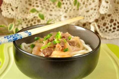 烏冬面的制作材料要哪些？