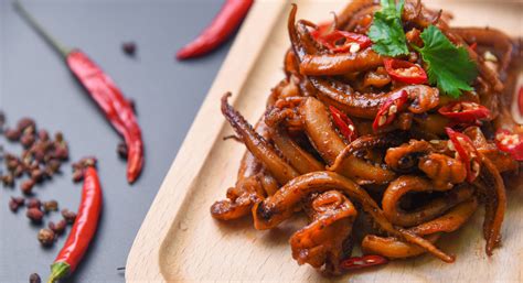 干煸魷魚須的做法步驟圖，干煸魷魚須怎么做