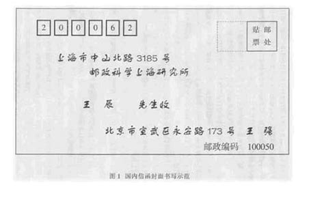 寫信的格式