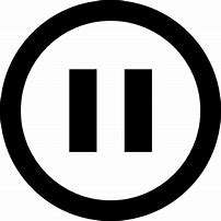 Image result for pause symbol