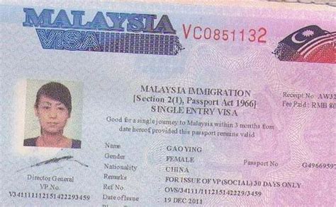 马来西亚旅游签证的办理流程是怎样的?