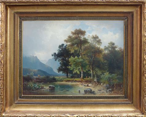 欧洲自然风景油画