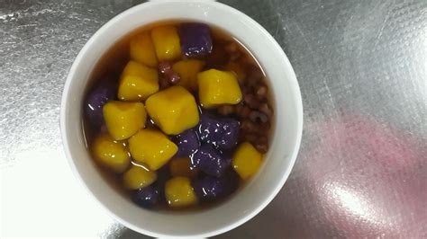 如何制作芋圓~