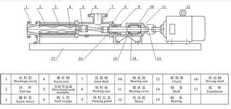 单螺杆泵的构造