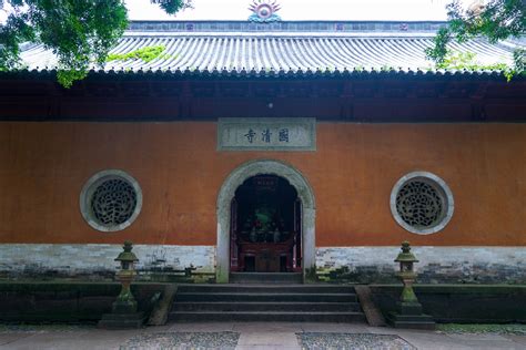 台州国清寺，此程江南之行最爱，没有之一
