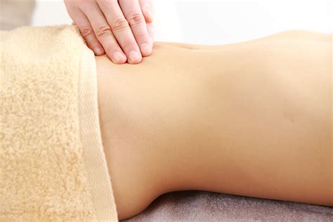 印度女性腹部按摩手法