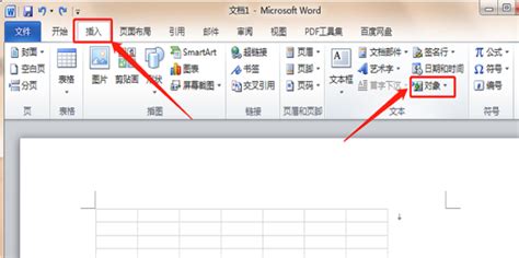 怎么在excel里插入word文档中内容