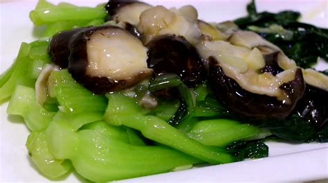 香菇油菜的做法?
