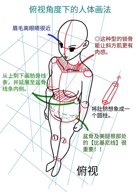 女孩身体怎么画