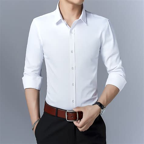 韩版洋气纯色衬衫