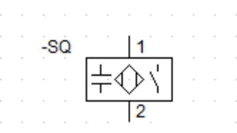 行程开关电路图中的表示符号是什么?