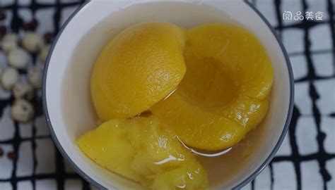 怎么做的黃桃罐頭好吃