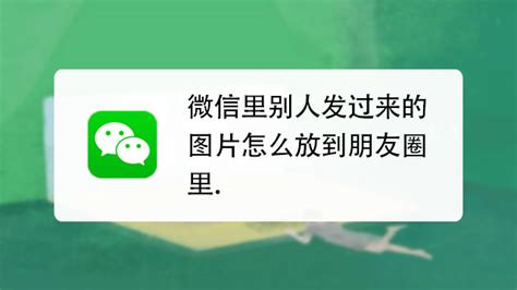 怎么强行看别人的朋友圈