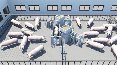 養豬用的全自動設備上料機多少錢